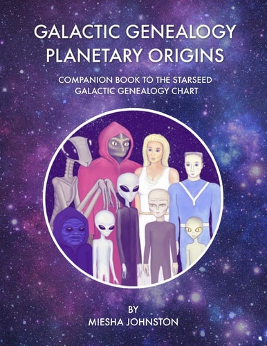 Galactic Genealogy Planetary Origins Companion Book to Starseed Galactic Genealogy Chart