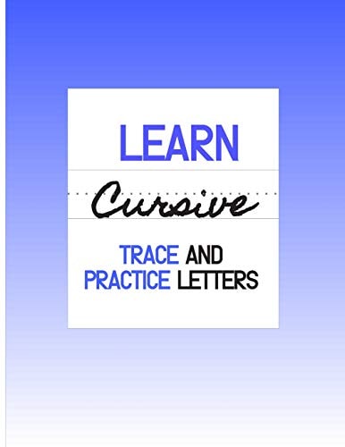 Learn Cursive Trace and Practice Letters