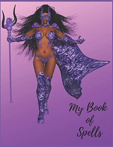 My Book of Spells Book of Shadows, Grimoire Spell Paper to Write Your Own Spells for Wiccas
