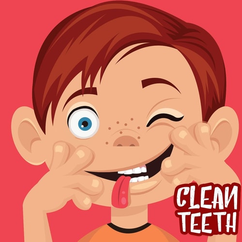Clean Teeth Book for Children 4-7 Years