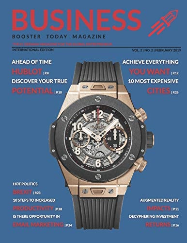 Business Booster Today Magazine - February 2019 International Edition