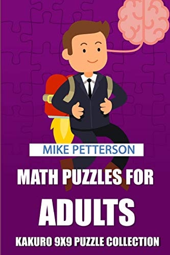 Math Puzzles For Adults Kakuro 9x9 Puzzle Collection