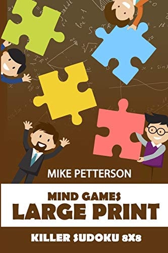 Mind Games Large Print Killer Sudoku 8x8