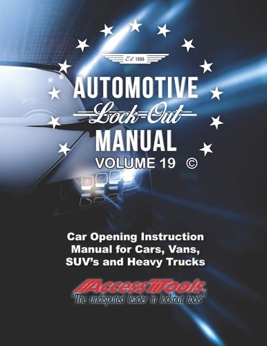 Access Tools Car Opening Manual Unlock Cars Truck Suv's