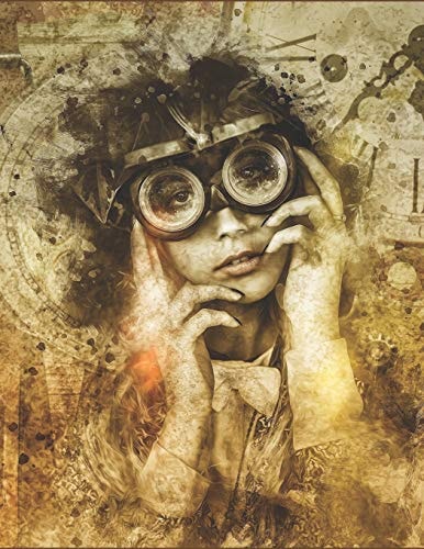 Steampunk Aviator Sheet Music Paper For Musicians and Composers