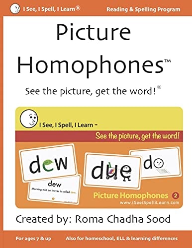 Picture Homophones(TM) Book 2 See the Picture, Get the Word!