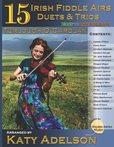 15 Irish Fiddle Airs - Duets and Trios Turlough O'Carolan - Easy to Intermediate