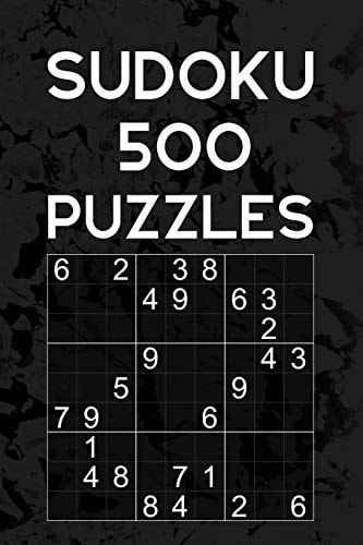500 Sudoku Puzzles - Level Medium: Quiz Book For Adults 9x9 Puzzle With Solutions At The Back Easy To Read Font Size 20 Entertaining Game To Keep Your Brain Active