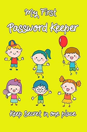 My First Password Keeper Keep Secret in One Place Password Keeper for Kids Or Adults to Keeps All Secret in One Place for More Convenient