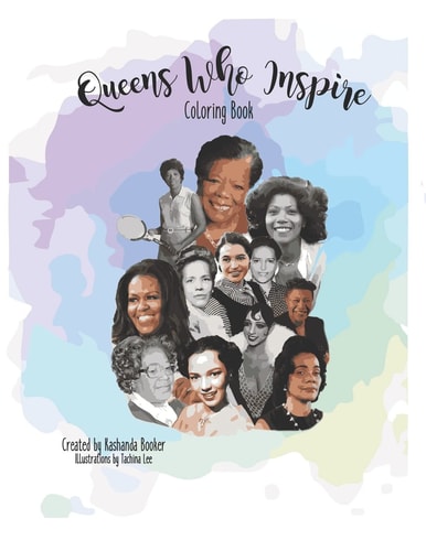 Queens Who Inspire Coloring Book