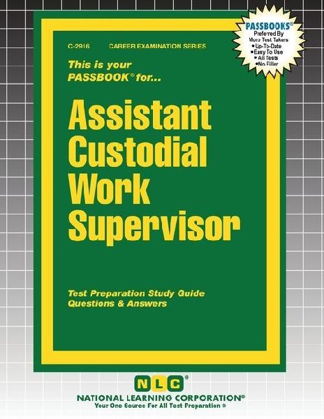 Assistant Custodial Work Supervisor