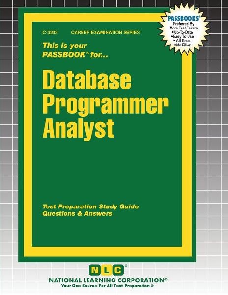 Database Programmer Analyst
