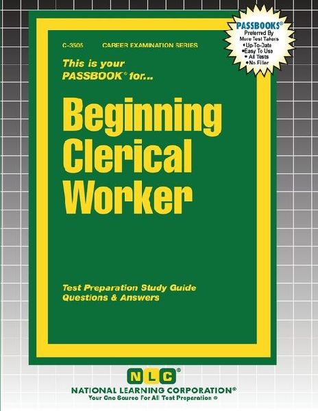 Beginning Clerical Worker