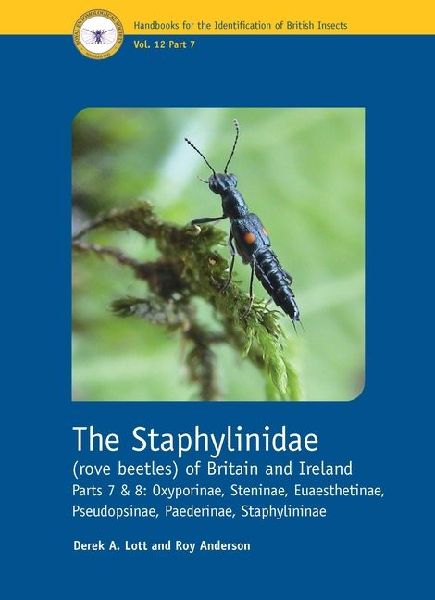 The Staphylinidae (Rove Beetles) of Britain and Ireland Parts 7 and 8: Oxyporinae, Steninae, Euaesthetinae, Pseudopsinae, Paederinae, Staphylininae