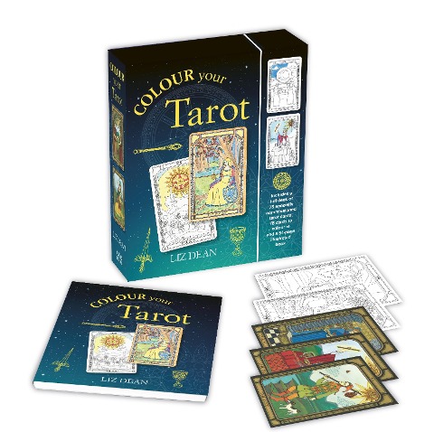 Colour Your Tarot: Includes a full deck of specially commissioned tarot cards, a deck of cards to colour in and a 64-page illustrated book