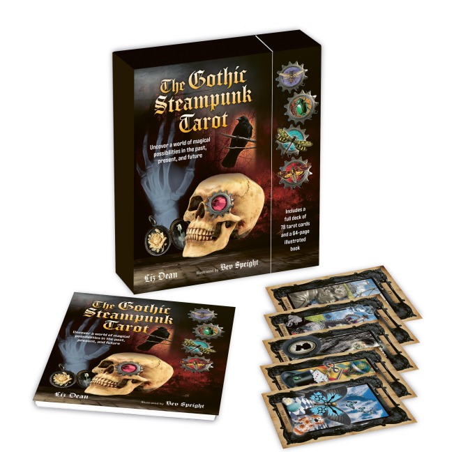 The Gothic Steampunk Tarot: Includes a full deck of 78 tarot cards and a 64-page illustrated book