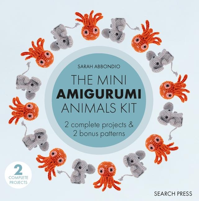 Mini Amigurumi Animals Kit: 2 Complete Projects & 2 Bonus Patterns