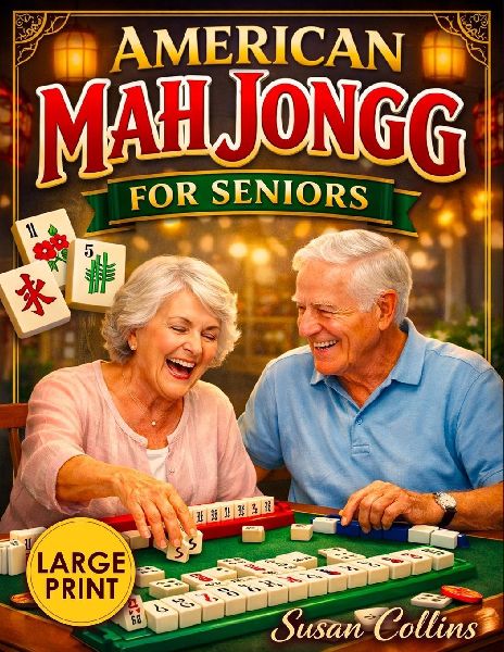 American Mah Jongg for Seniors: The Large-Print Visual Guide | Learn the Game in Just 30 Minutes with Easy Step-by-Step Instructions Using NMJL Rules and Latest Card Strategies
