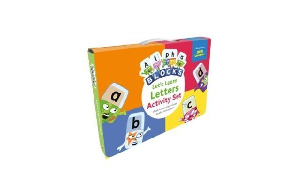 Alphablocks Lets Learn Letters Wipe-Clean Activity Set