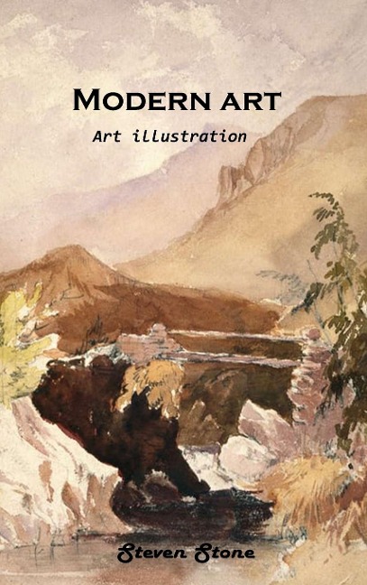 Modern art: Art illustration