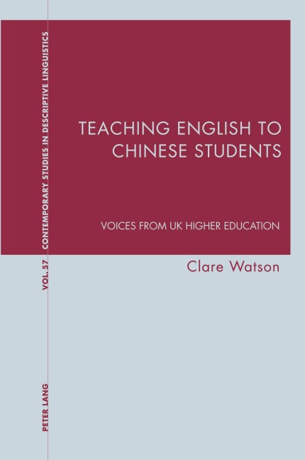 Teaching English to Chinese Students: Voices from UK Higher Education