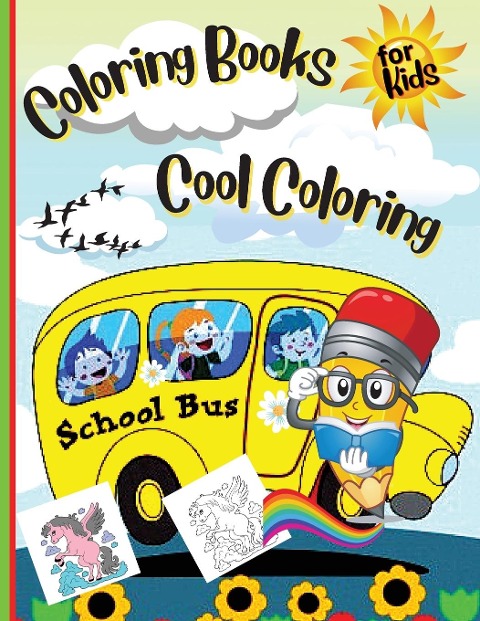 Coloring Books For Kids Cool Coloring  Girls & Boys: For Girls & Boys