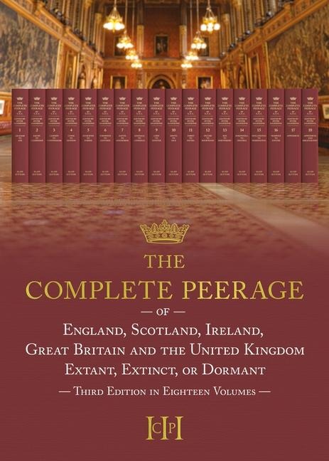 The Complete Peerage: Bacon to Cambridge