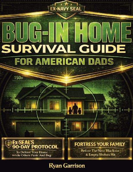 Bug-In Home Survival Guide For American Dads: Fortress Your Family Before The Next Blackout & Empty Shelves Hit | Ex-SEALs 90-Day Protocol To Defend Your Home While Others Panic And Beg