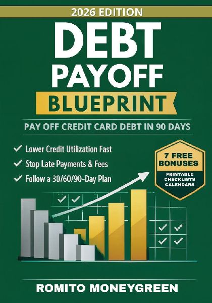 Debt Payoff Blueprint: A 90-Day Step-by-Step Plan to Pay Off Credit Card Debt Without Payment-Date Confusion, Lower Credit Utilization Fast, and Keep Your Credit Score Moving Up