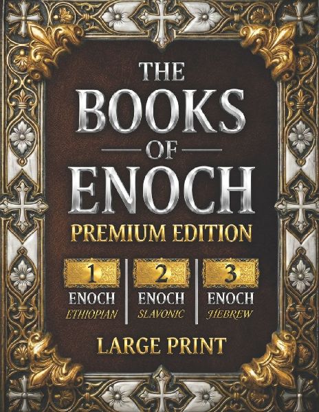 The Books of Enoch: The Complete Collection of Enoch I, II & III | PREMIUM EDITION with Large Print, High-Quality Illustrations, and Extra Apocryphal Scriptures