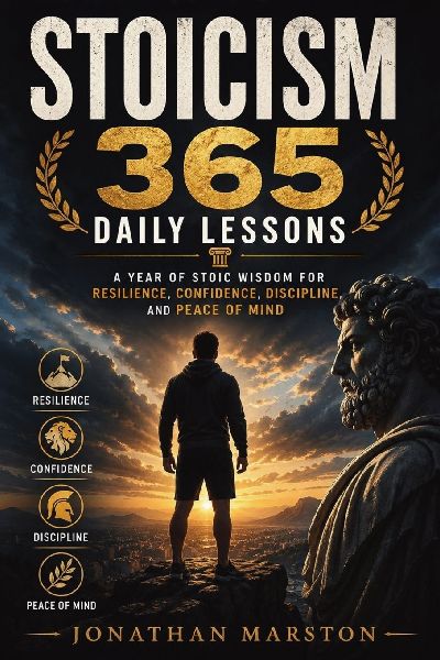 Stoicism 365 Daily Lessons: A Year of Stoic Wisdom for Resilience, Confidence, Discipline, and Peace of Mind