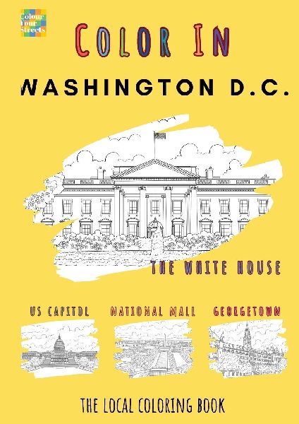 Washington Coloring Book