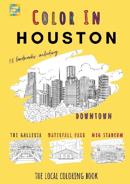 Houston Coloring Book
