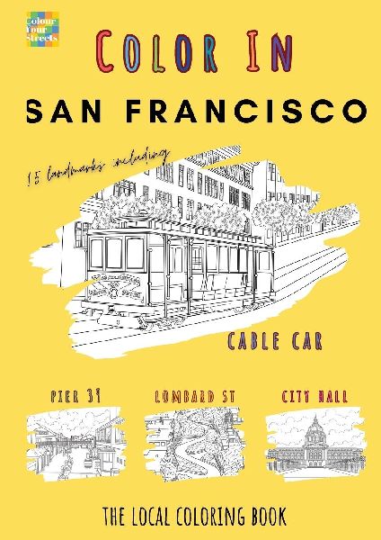 San Francisco Coloring Book