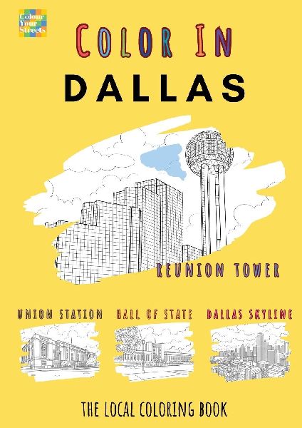 Dallas Coloring Book