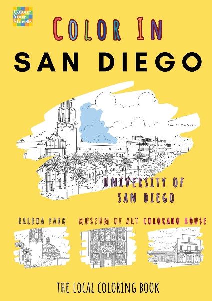 San Diego Coloring Book