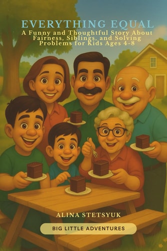 Everything Equal: A Funny and Thoughtful Story About Fairness, Siblings, and Solving Problems for Kids Ages 4-8 (Big Little Adventures)