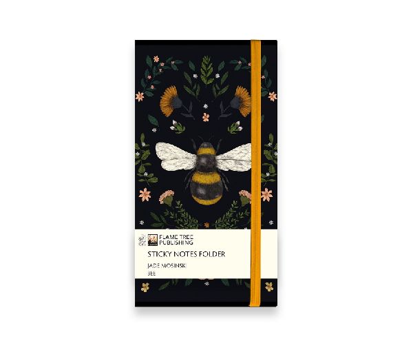 Jade Mosinski: Bee Flame Tree Sticky Notes Folder