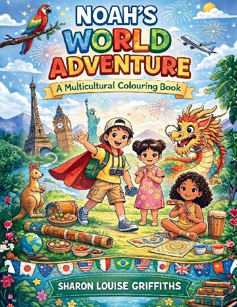 Noahs World Adventure: A Multicultural Colouring Book: : A Multicultural Colouring Book