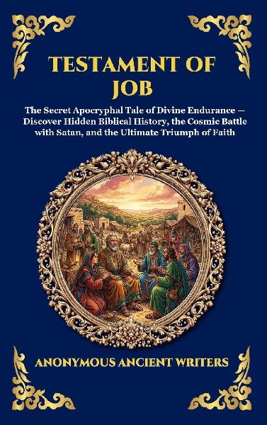 Testament of Job: The Secret Apocryphal Tale of Divine Endurance - Discover Hidden Biblical History, the Cosmic Battle with Satan, and the Ultimate Triumph of Faith (Deluxe Hardcover Edition For Easy Reading)