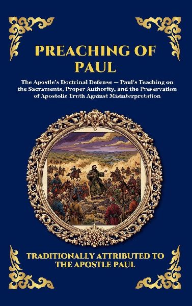 Preaching of Paul: The Essential Epistles, Sermons & Theological Teachings That Built the Early Church and Shaped Modern Christianity (Deluxe Hardcover Edition For Easy Reading)