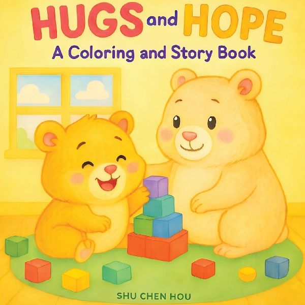 Hugs and Hope: A Coloring and Story Book Teaching Calm-Down Skills for Kids