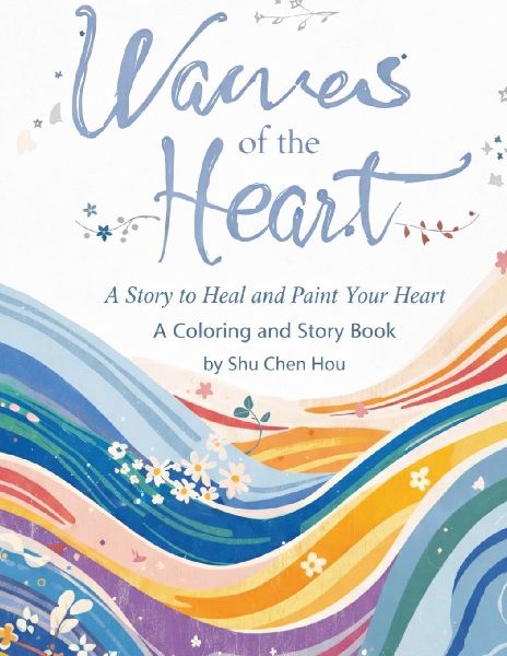 Waves of the Heart: A Healing Coloring and Story Book for Letting Go