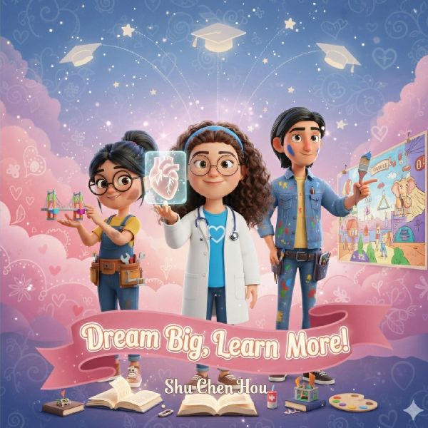 Dream Big, Learn More!: A Children's Story About Dreams, Learning, and Turning Ideas into Reality