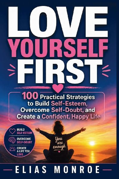 Love Yourself First: 100 Practical Strategies to Build Self-Esteem, Overcome Self-Doubt, and Create a Confident, Happy Life