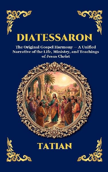 Diatessaron: The Original Gospel Harmony - A Unified Narrative of the Life, Ministry, and Teachings of Jesus Christ (Large Print Deluxe Hardcover Edition For Easy Reading)