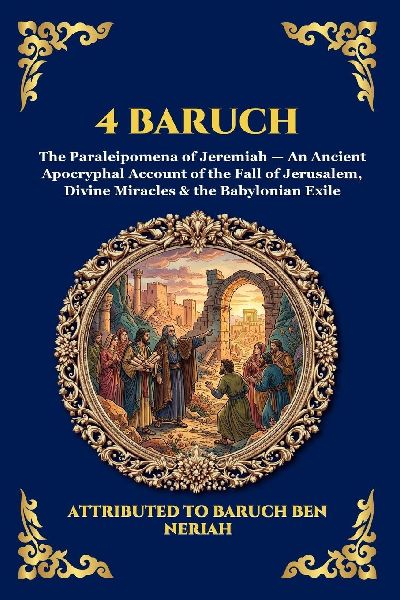 4 Baruch: The Paraleipomena of Jeremiah - An Ancient Apocryphal Account of the Fall of Jerusalem, Divine Miracles & the Babylonian Exile (Large Print Deluxe Edition For Easy Reading)