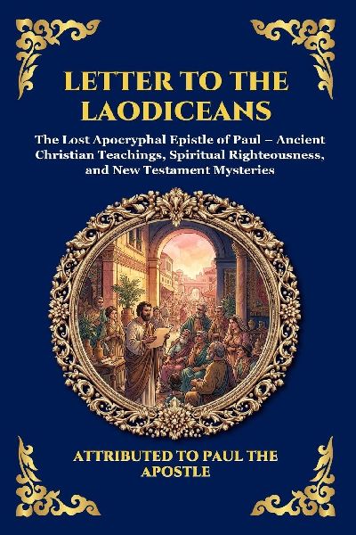 Letter to the Laodiceans: The Lost Apocryphal Epistle of Paul - Ancient Christian Teachings, Spiritual Righteousness, and New Testament Mysteries (Large Print Deluxe Edition For Easy Reading)