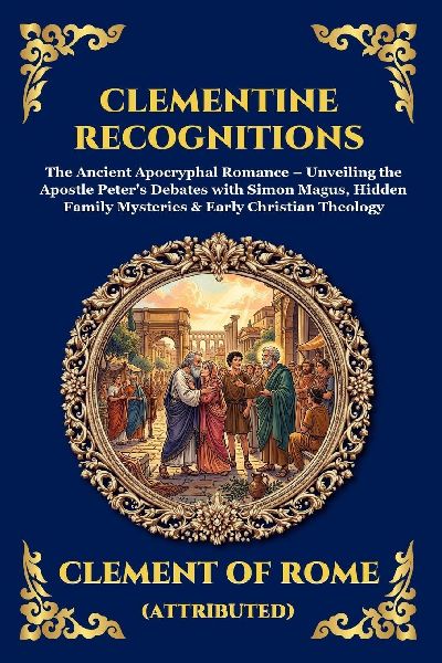 Clementine Recognitions: The Ancient Apocryphal Romance - Unveiling the Apostle Peter's Debates with Simon Magus, Hidden Family Mysteries & Early Christian Theology (Large Print Deluxe Edition For Easy Reading)
