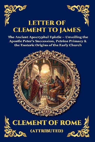 Letter of Clement to James: The Ancient Apocryphal Epistle - Unveiling the Apostle Peter's Succession, Petrine Primacy & the Esoteric Origins of the Early Church (Large Print Deluxe Edition For Easy Reading)